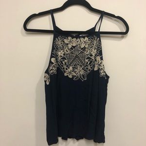 Eyeshadow Women’s high neck tank top